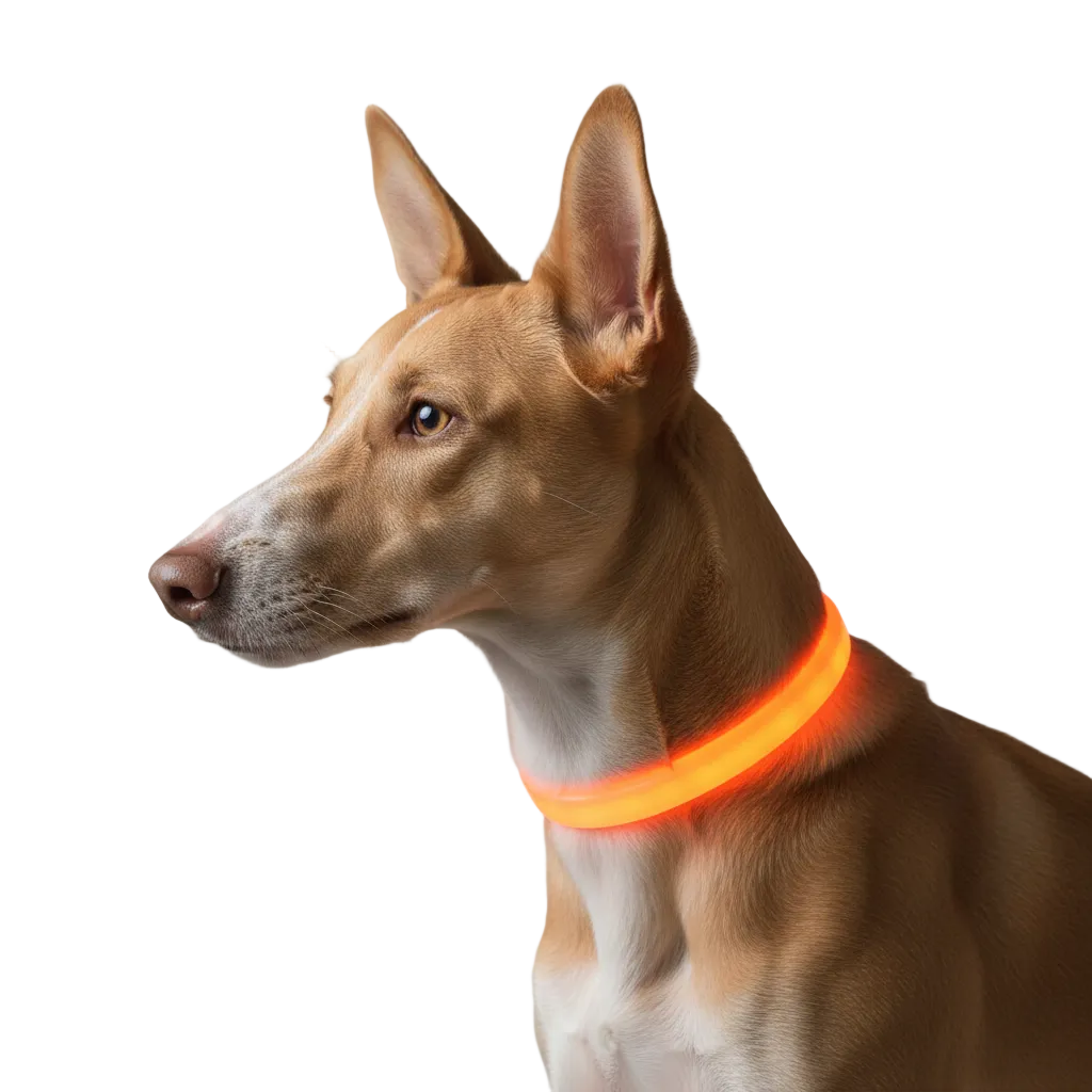 Collar LED Luminoso de Seguridad para Perros