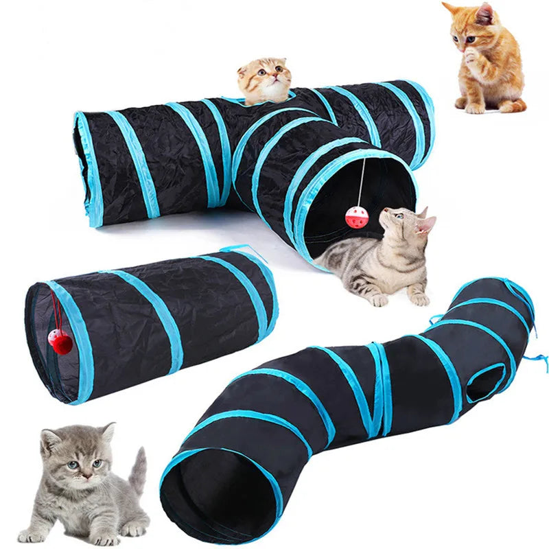 Túnel de Juegos Plegable para Gatos y Cachorros