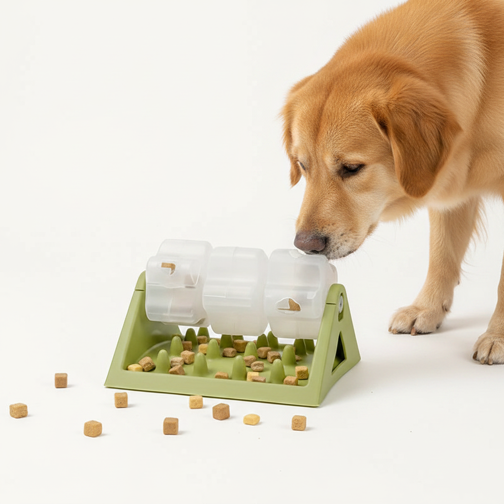 Comedero Interactivo Tipo Puzle para Perros