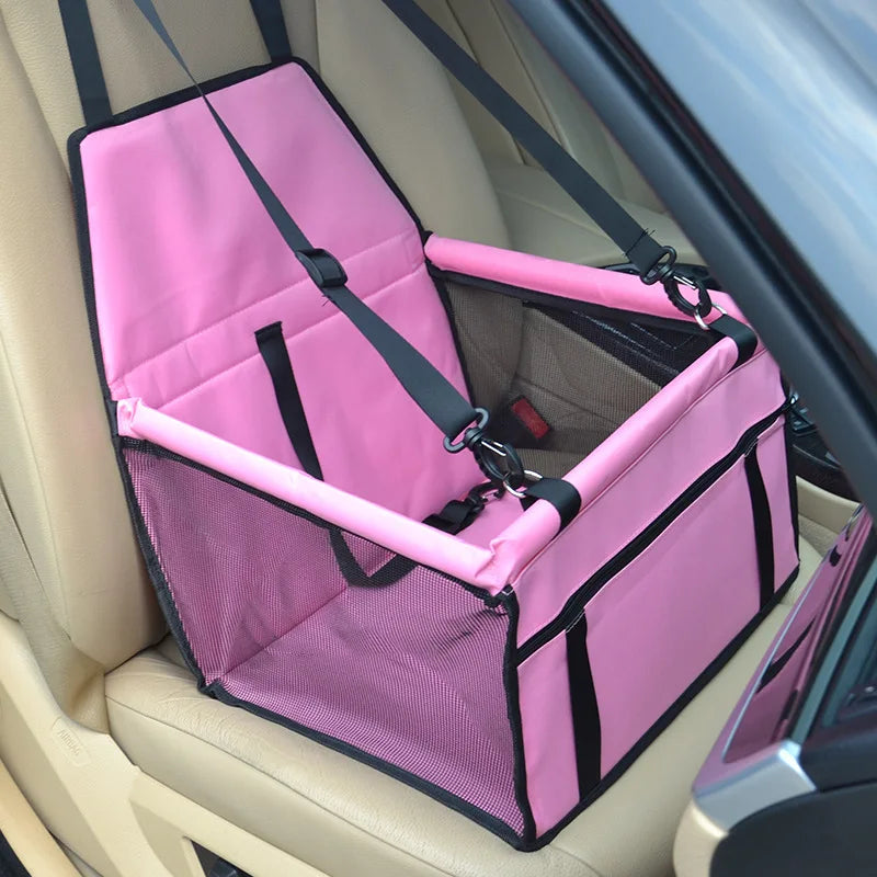 Transportín Elevador para Coche: Confort y Estilo en Rosa
