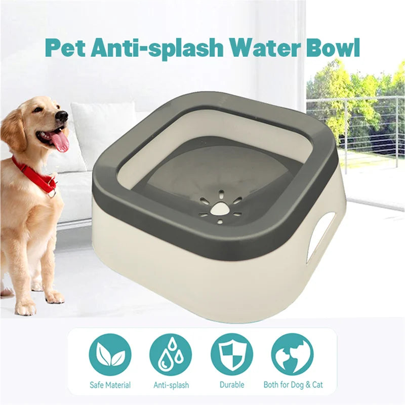 Bebedero Antisalpicaduras para Perros – Sin Derrames