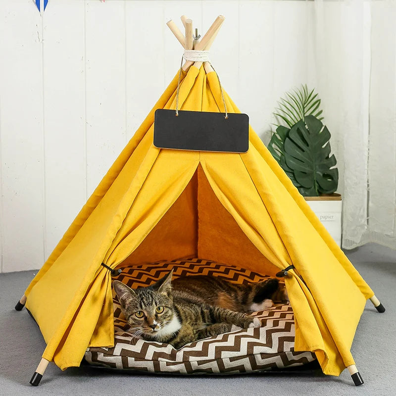Tienda Tipi de Madera para Mascotas: El Refugio de Estilo