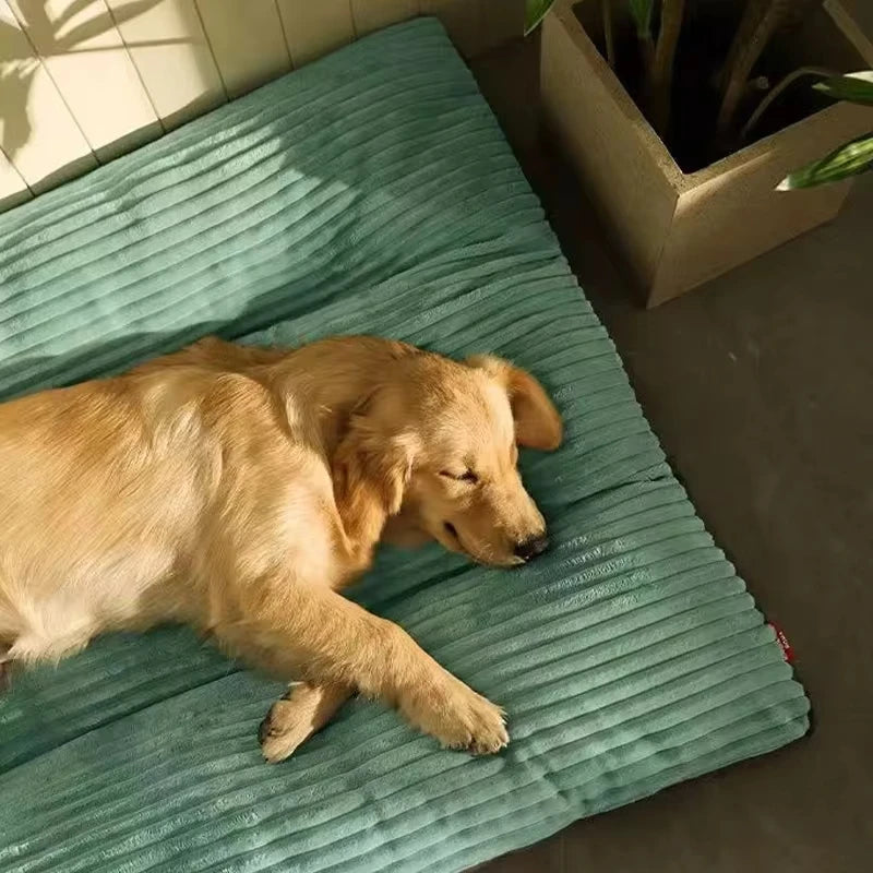 Cama Grande de Pana Suave para Perros