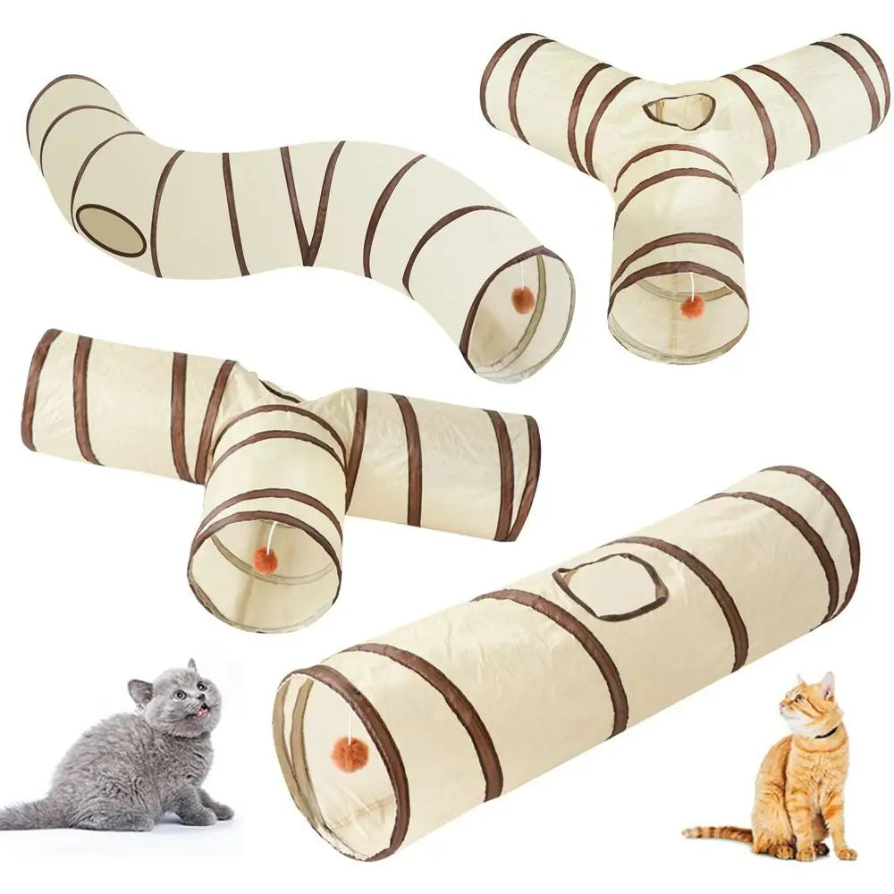 Túnel de Juegos Interactivo: Diversión sin Límites para Perros y Gatos