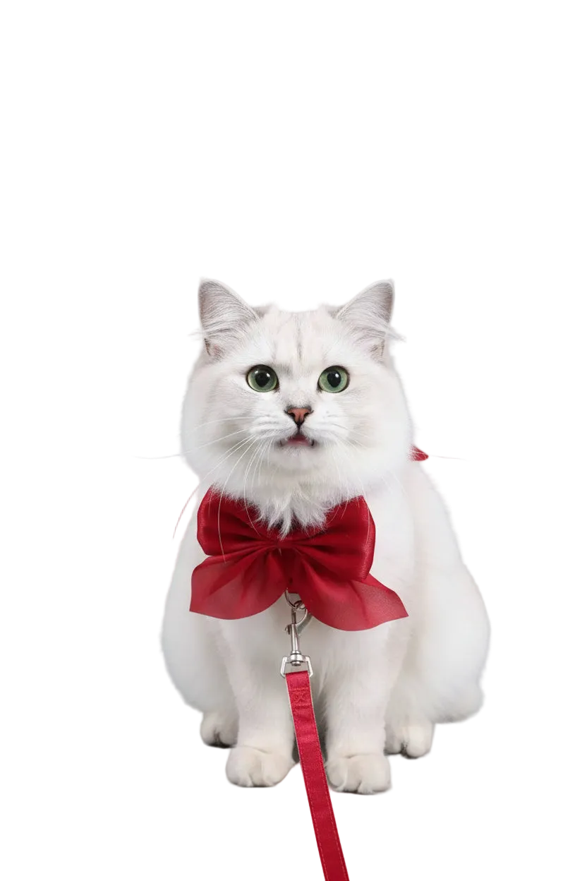 Set de Arnés y Correa con Lazo para Gatos