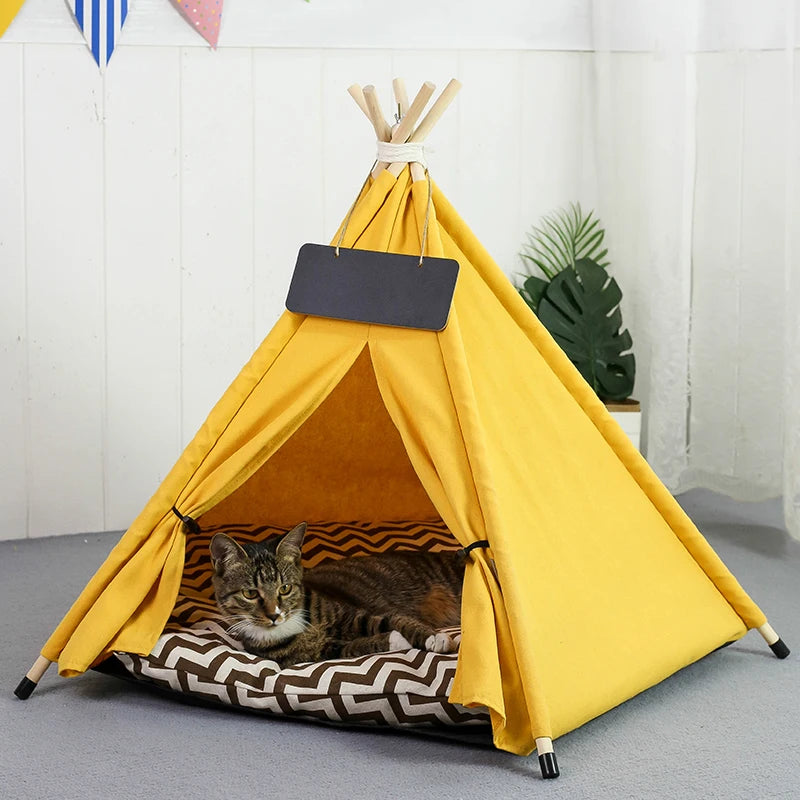 Tienda Tipi de Madera para Mascotas: El Refugio de Estilo