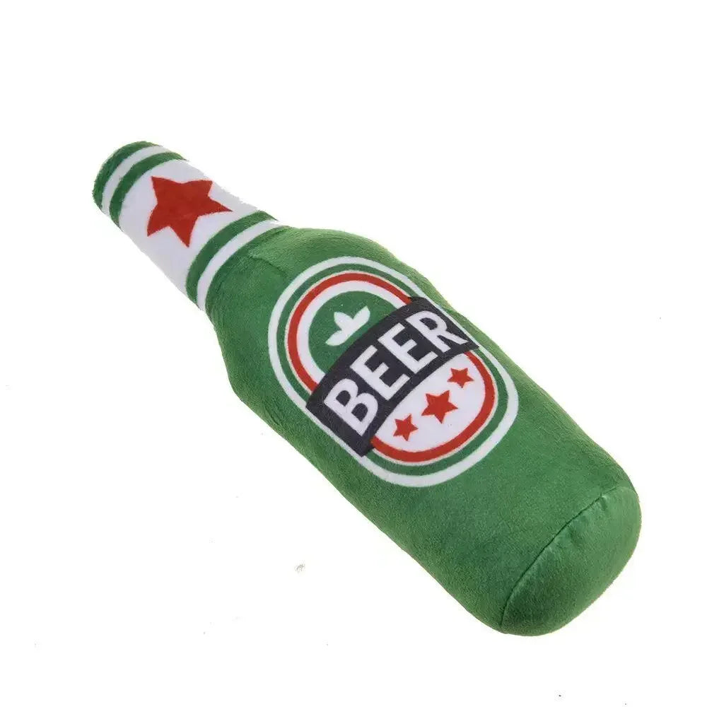 Juguete de Peluche Divertido: Botellas para tu Mascota