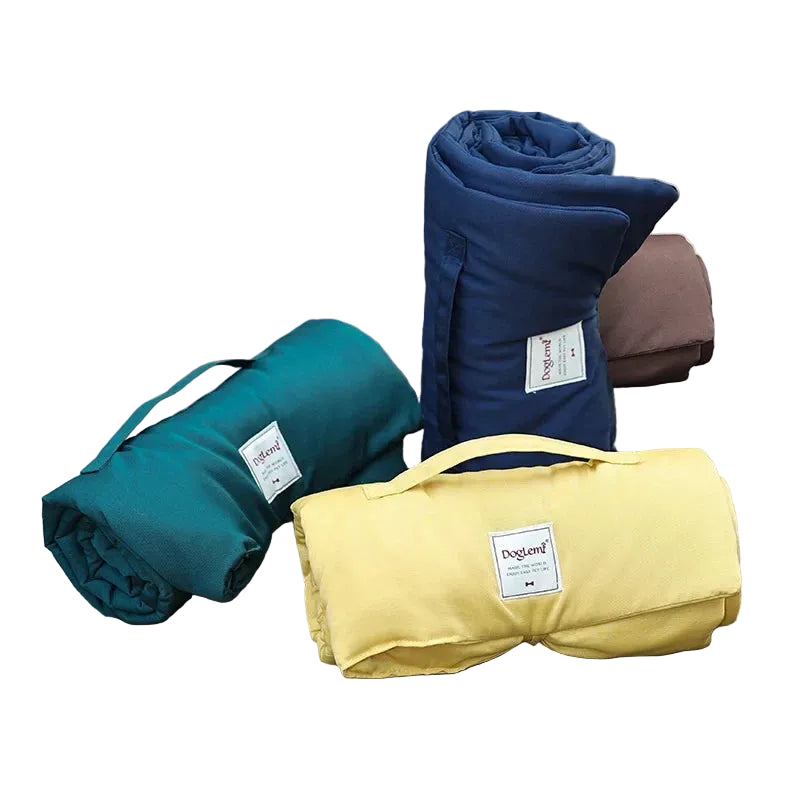 Cama-Manta Plegable para Perros: Confort Impermeable y Térmico
