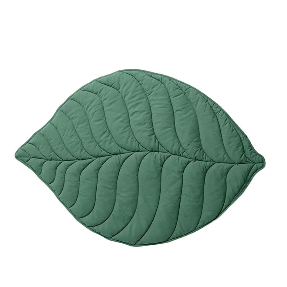 Cama Alfombra con Diseño de Hoja: Confort Natural para tu Mascota