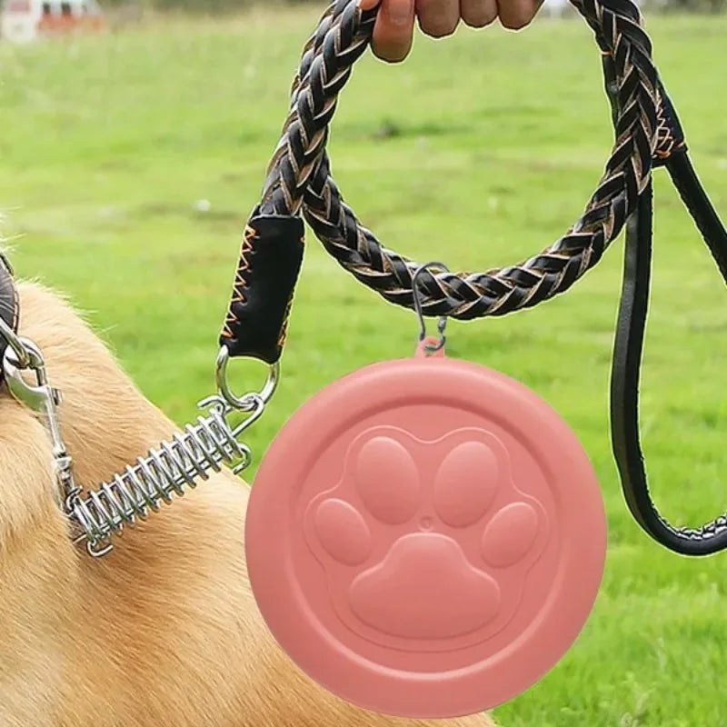 Comedero Portátil 2 en 1 para Perros y Gatos en Paseos