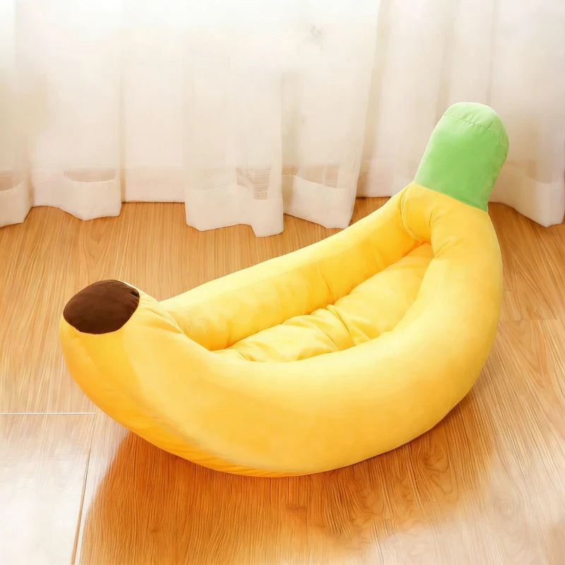 Bananenbett für Hunde und Katzen
