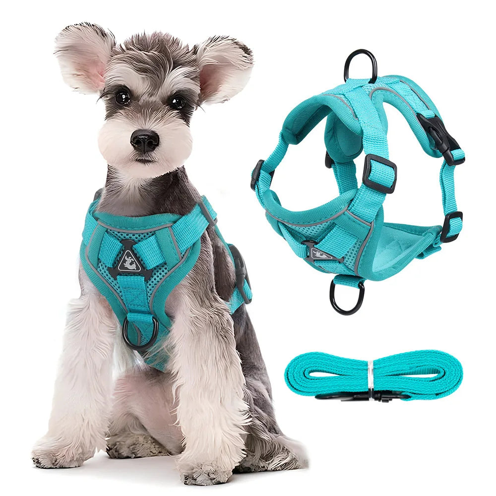 Arnés Reflectante Ajustable para Perros Pequeños