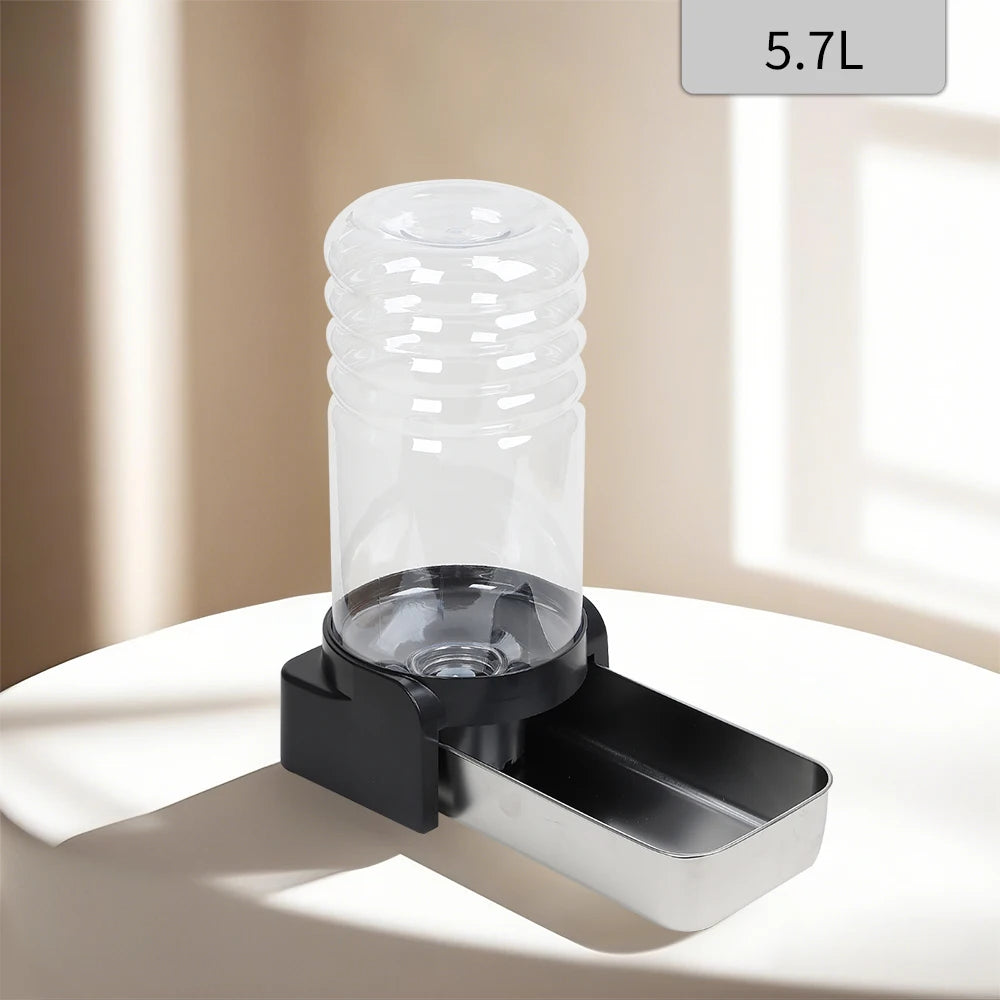 Dispensador Automático de Agua y Comida para Perros y Gatos – Grande, Práctico y Duradero