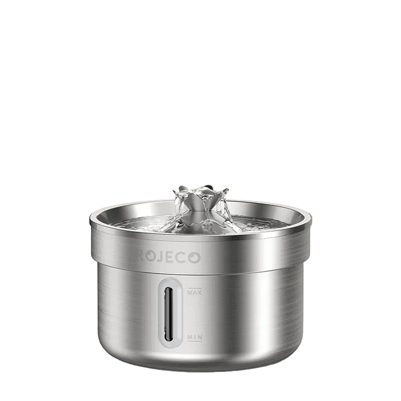 Stainless Steel Pet Fountain: Hygienic and Continuous Hydration