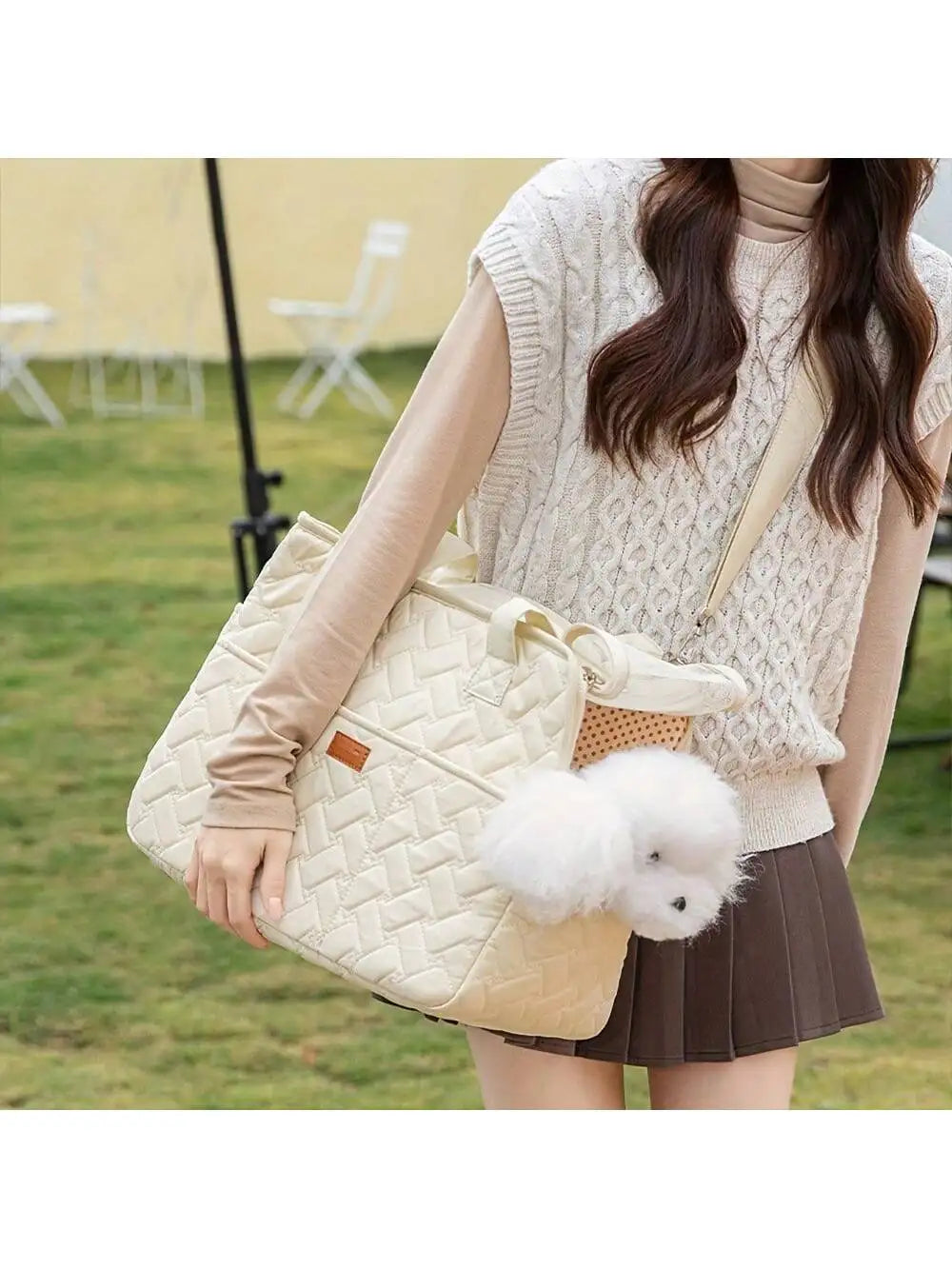 Bolso Portador Transpirable Antiescape para Mascotas