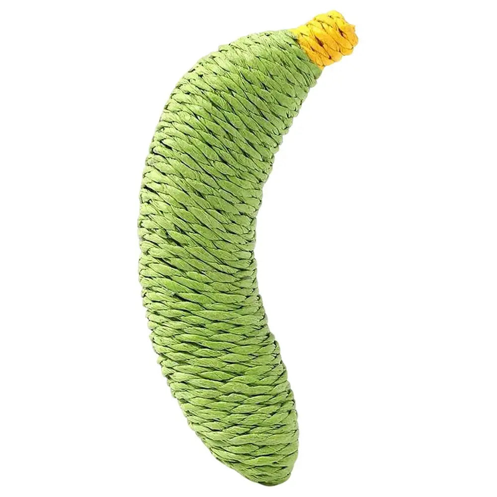 Juguete de Sisal con Forma de Plátano para Gatos