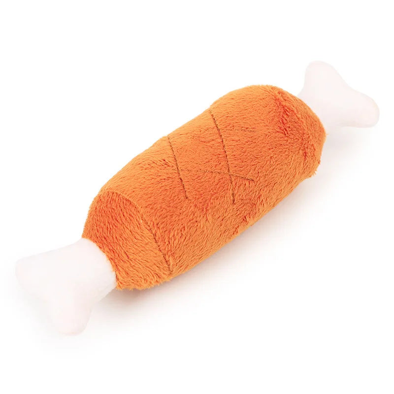 Juguete de peluche suave para perros – Diversión segura y saludable