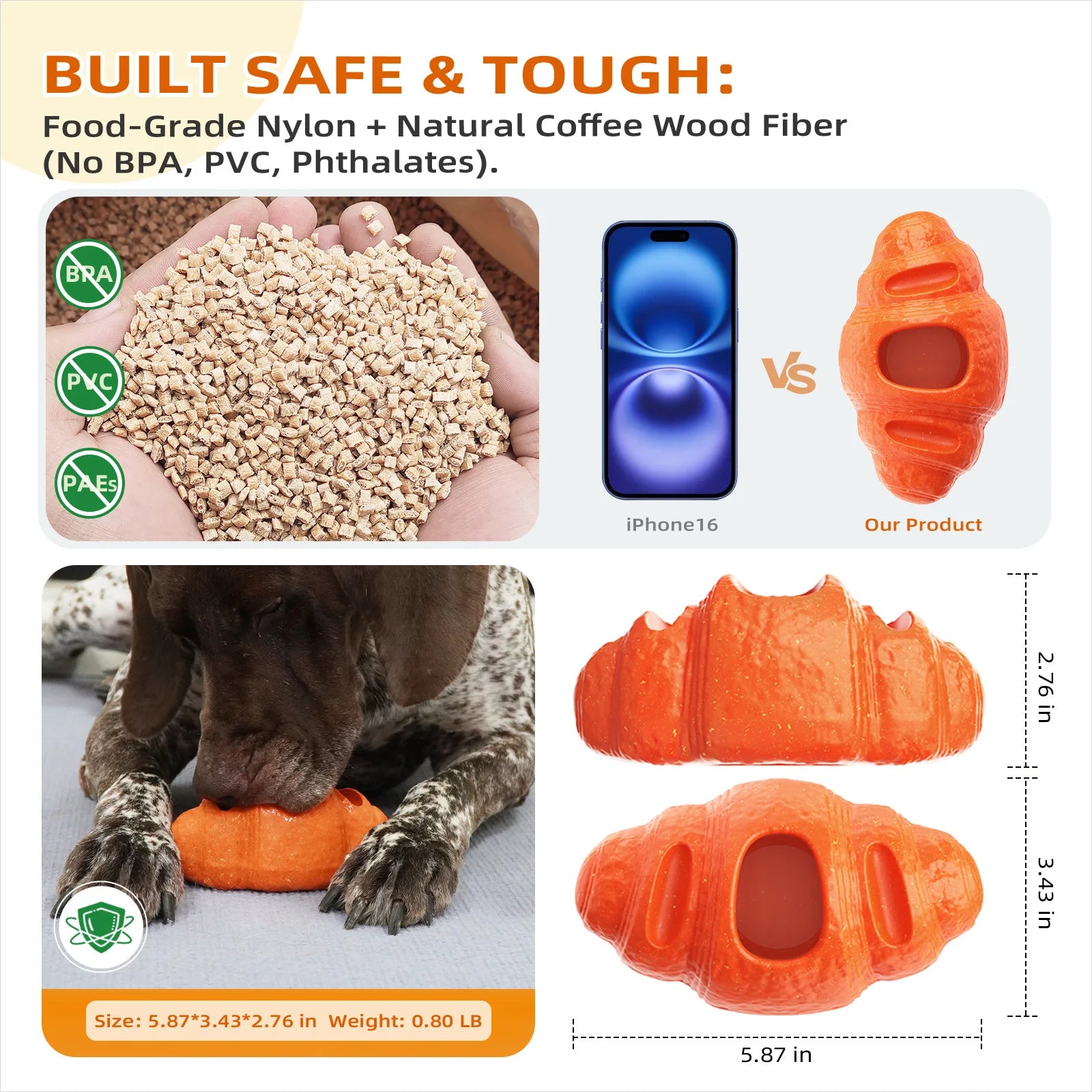 Juguete Congelable Dispensador de Premios para Perros