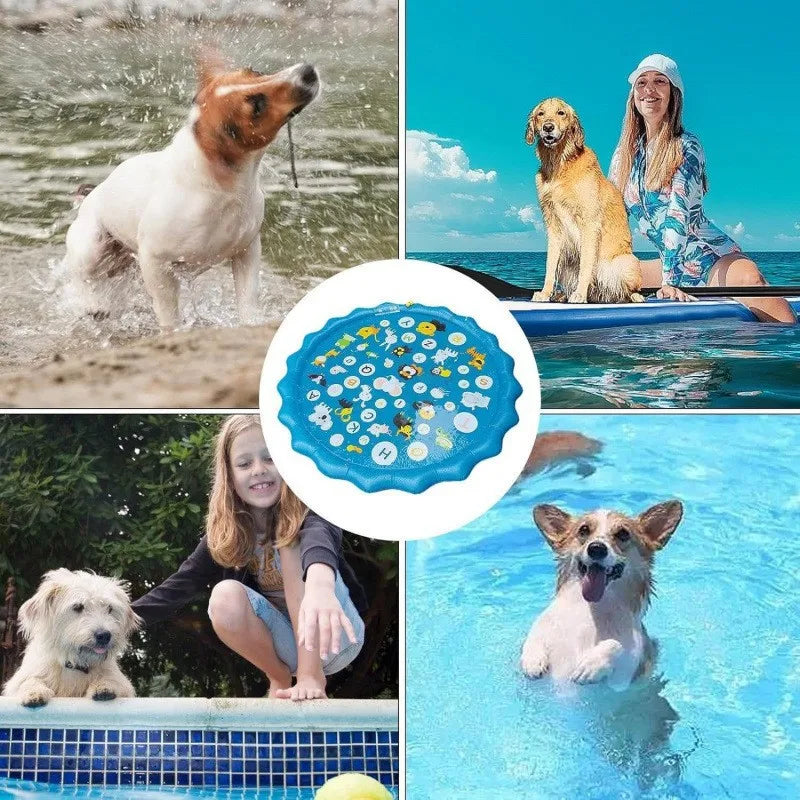 Alfombrilla de Agua Lisa para Perros y Gatos