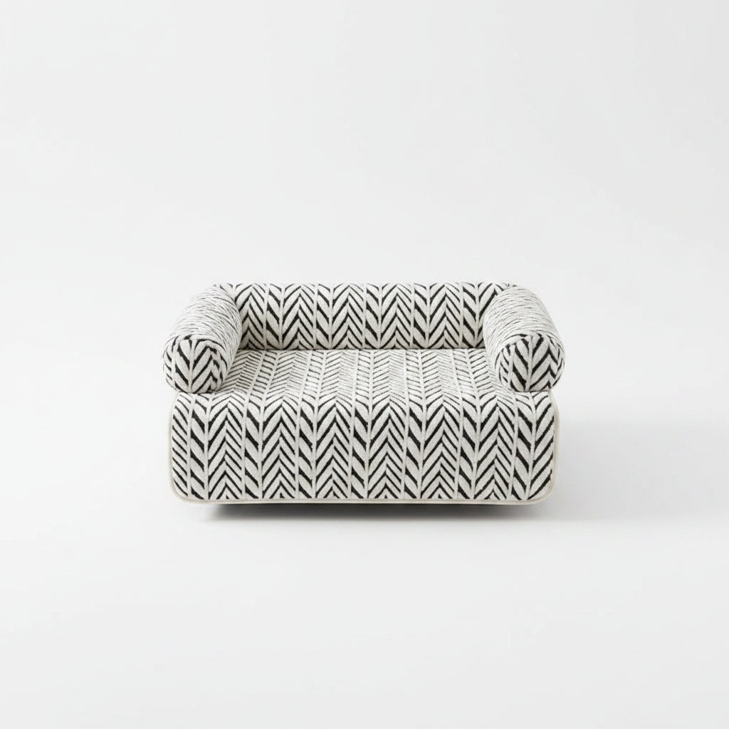 Coussin pour chiens et chats avec rebords surélevés
