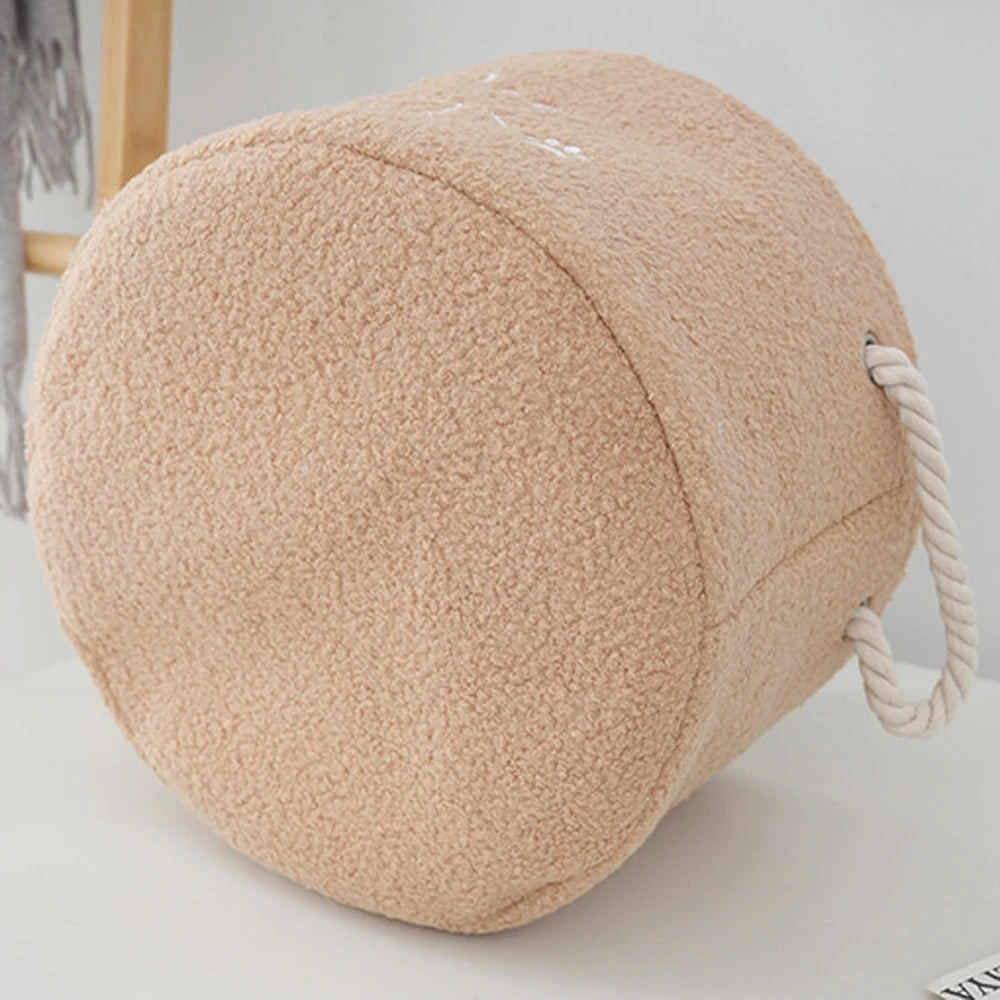 Panier Rond en Feutre pour Jouets de Chien
