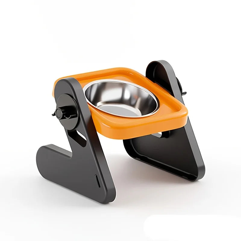 Comedero Elevado Ajustable de Altura para Gatos