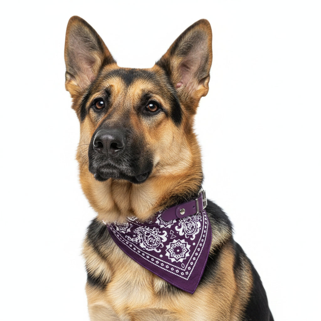 Collar Ajustable con Pañuelo para Perros y Gatos