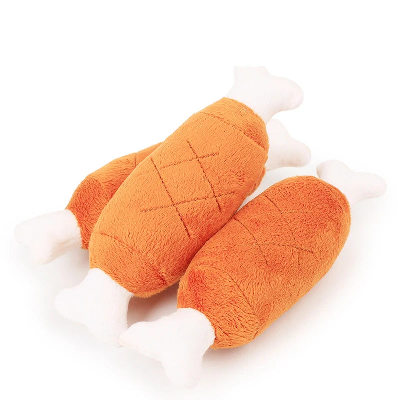 Juguete de peluche suave para perros – Diversión segura y saludable