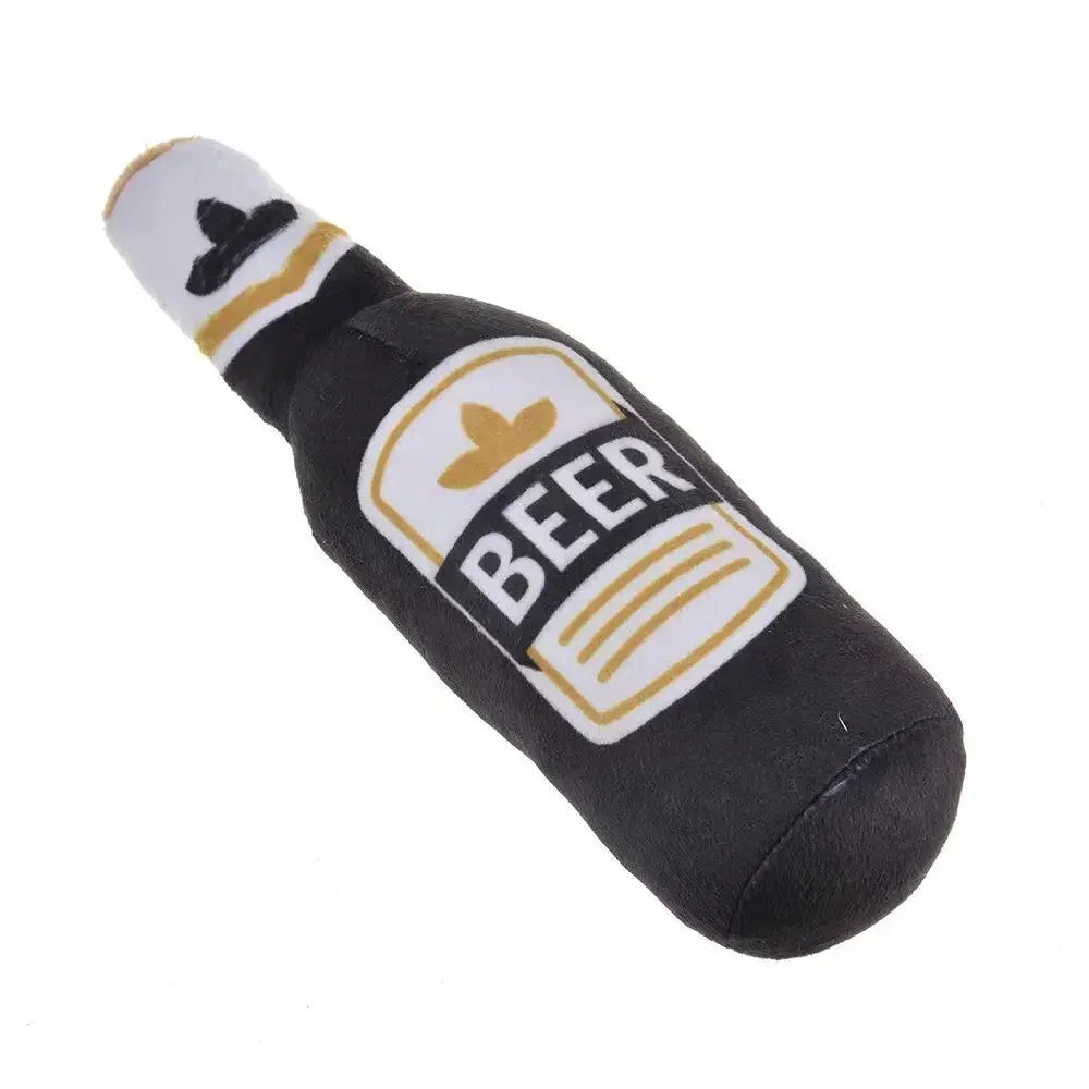 Juguete de Peluche Divertido: Botellas para tu Mascota