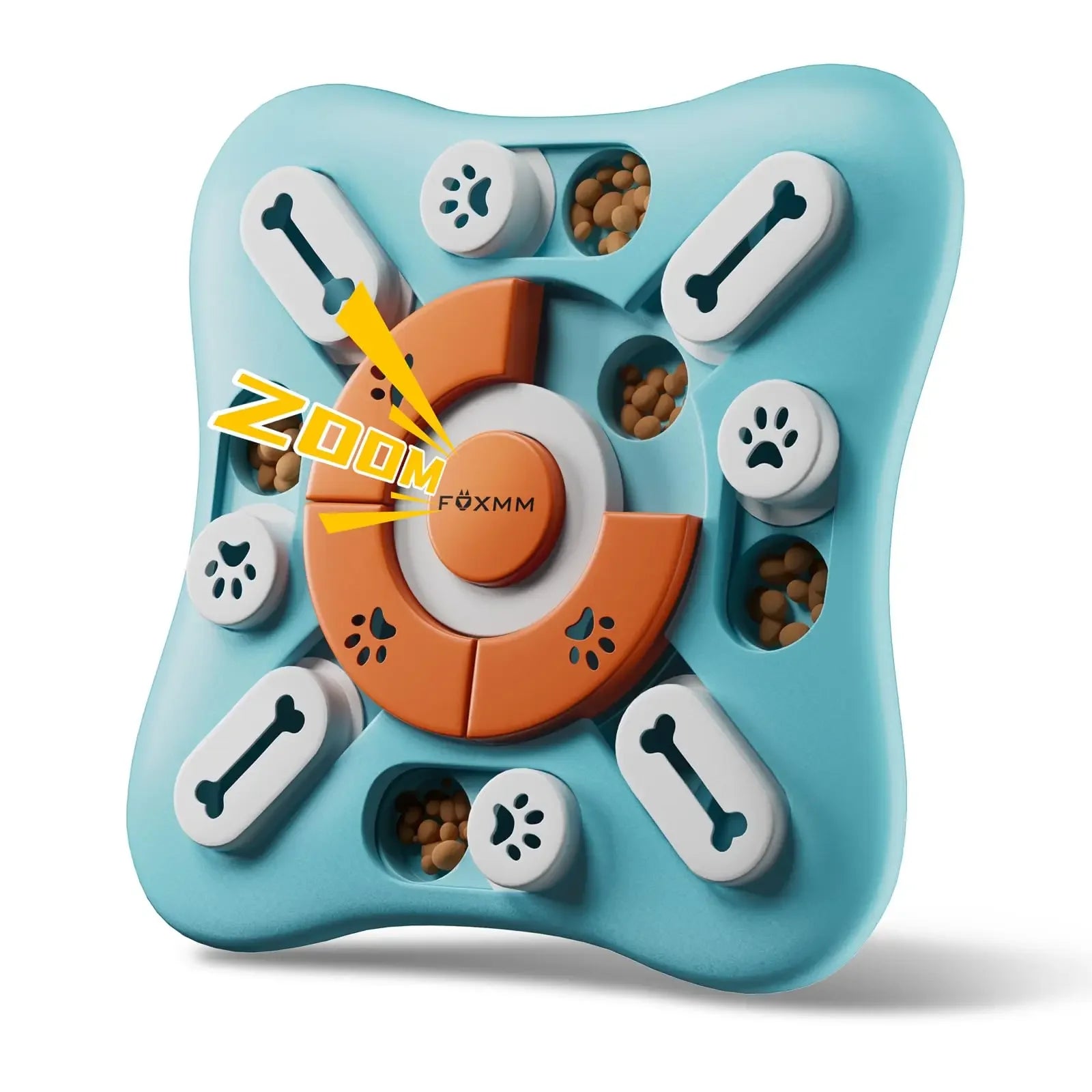 Juguete Puzle IQ de Comida Lenta para Perros
