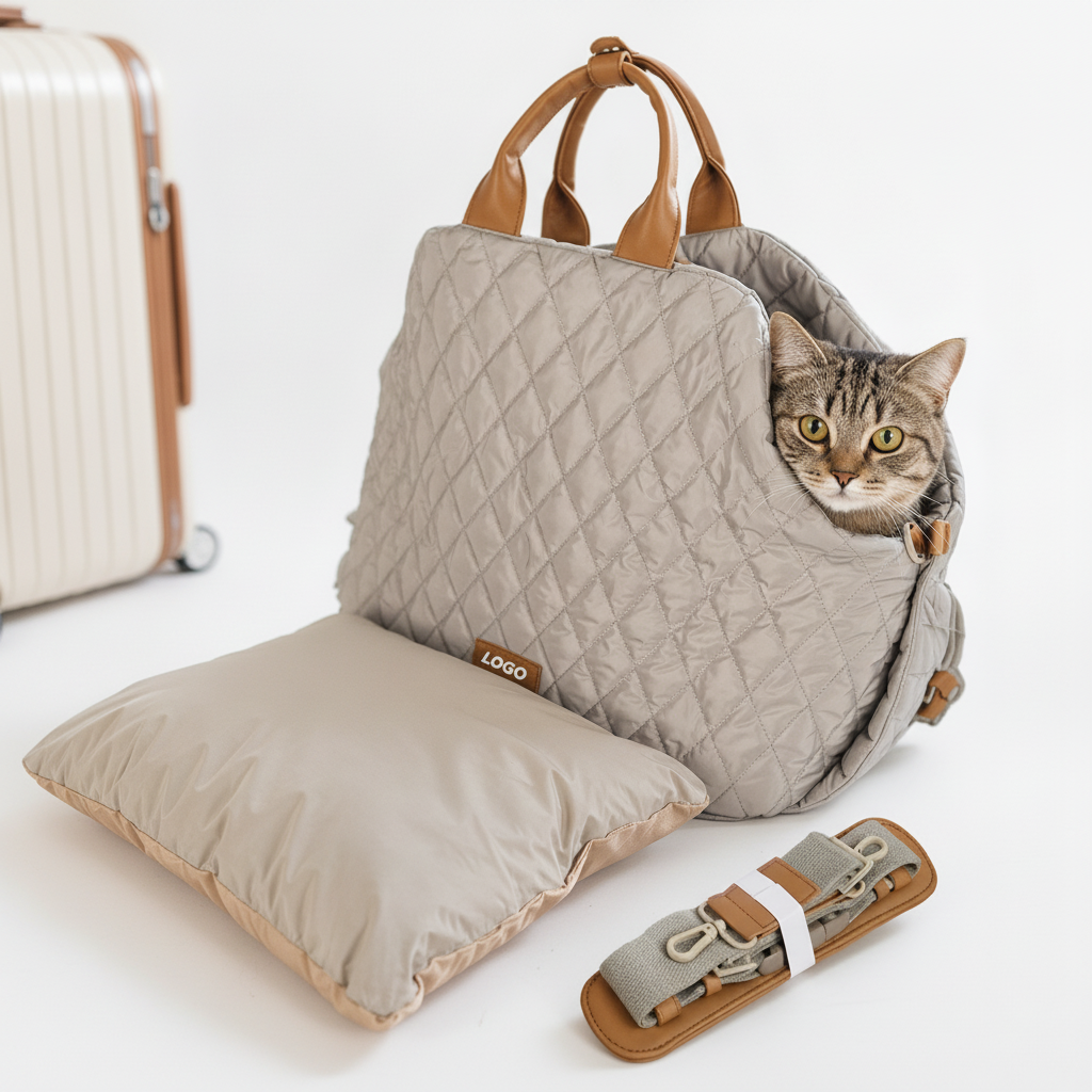 Bolso Transportín Plegable de Hombro para Mascotas - imagen 2