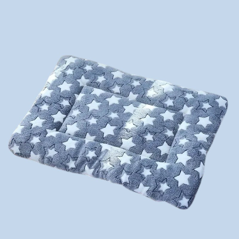 Cama de Algodón para Perros y Gatos de Estrellas