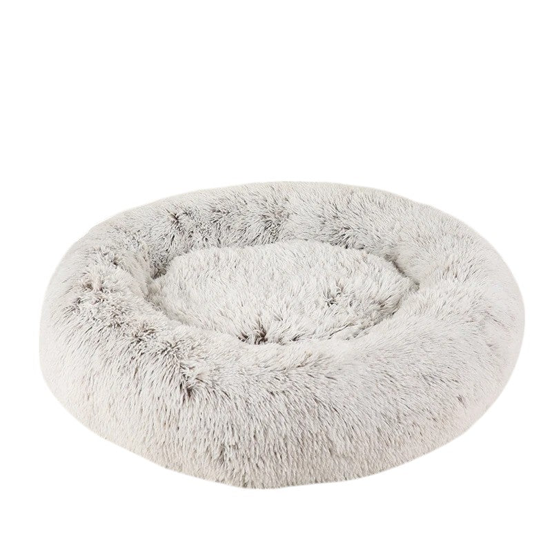 Cama Donut Suave Manchada - Comfort y Estilo para tu Mascota