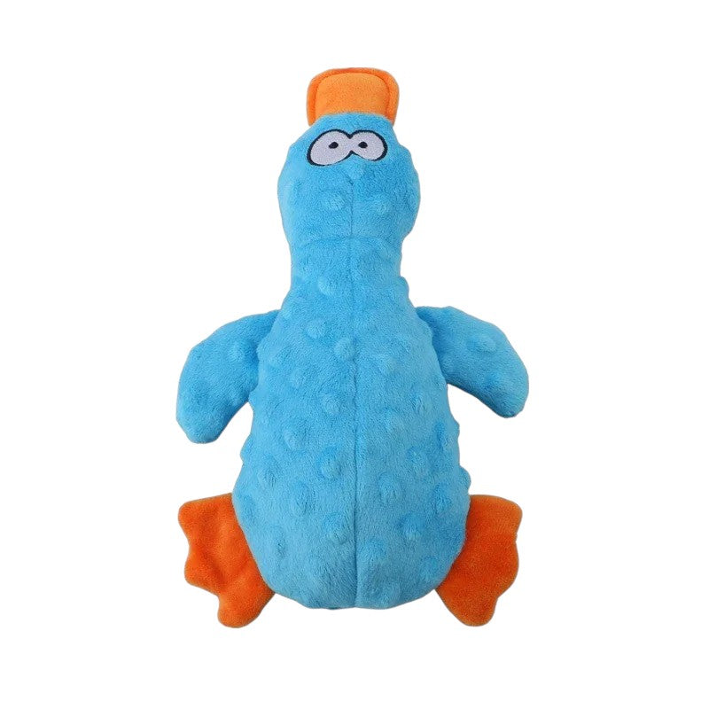 Patos de colores de felpa chirriante – Juguete para tu perro