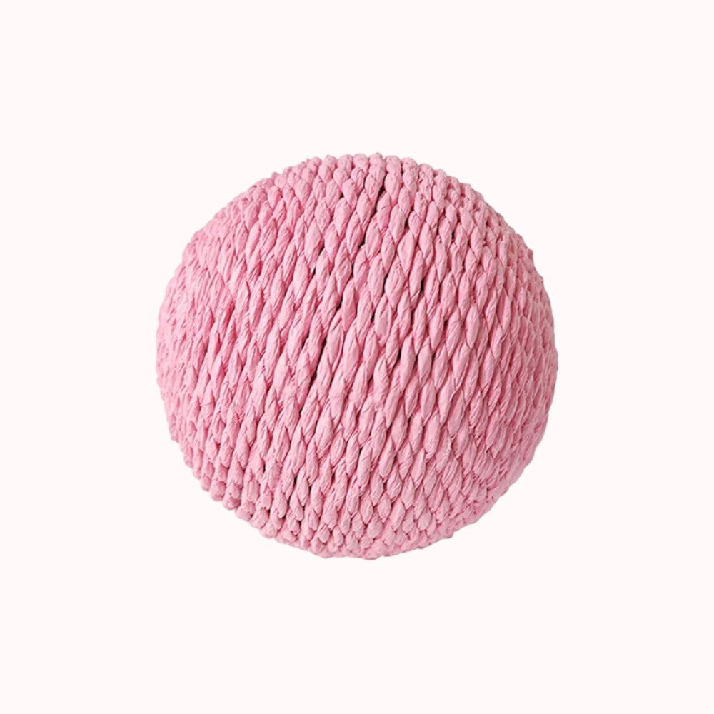 Pelota de Sisal Grande para Gatos – Diversión Activa y Uñas Saludables