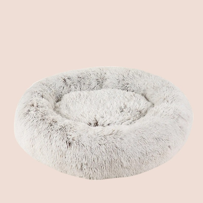 Cama Donut Suave Manchada - Comfort y Estilo para tu Mascota