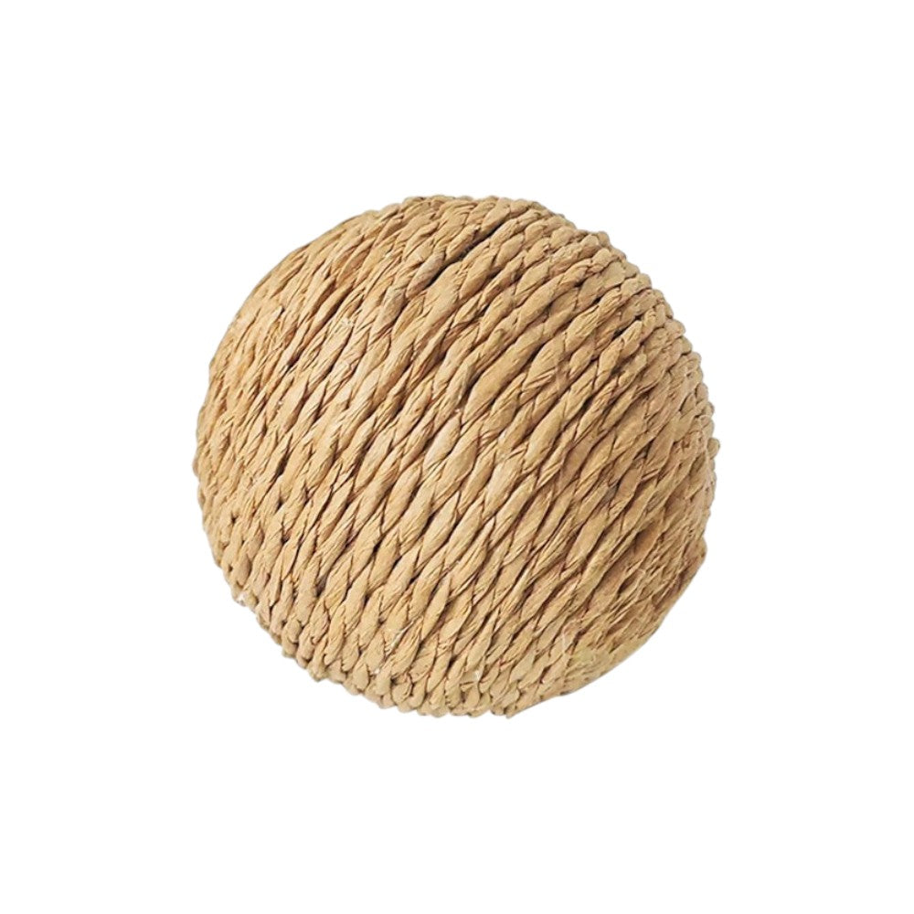 Pelota de Sisal Grande para Gatos – Diversión Activa y Uñas Saludables