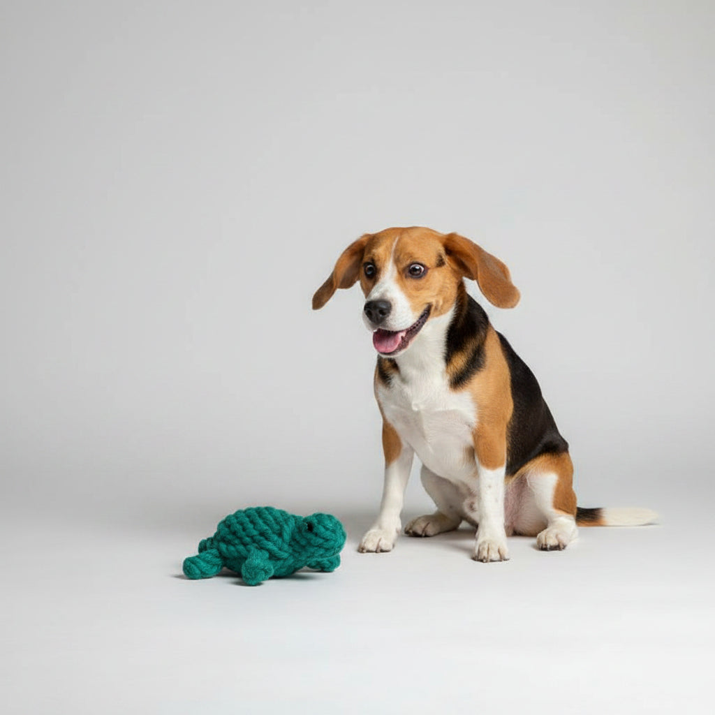 Diversión, limpieza y salud del agua : juguete de cuerda de algodón para perros y gatos