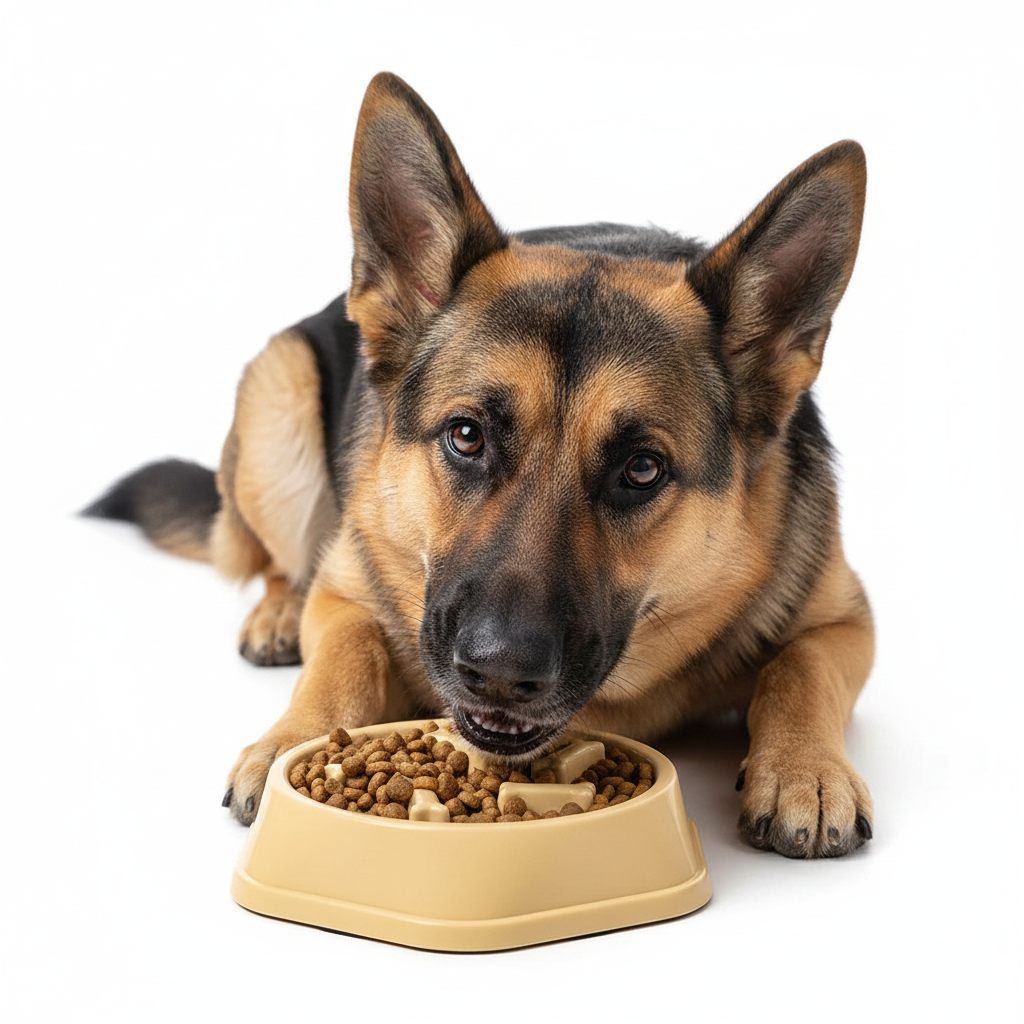 Comedero Antivoracidad para Perros y Gatos Hexagonal