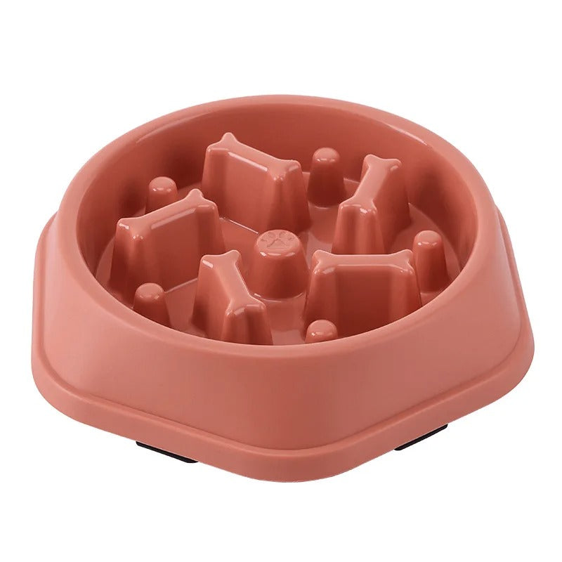 Comedero Antivoracidad para Perros y Gatos Hexagonal