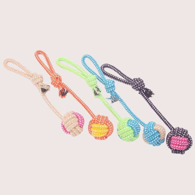 Juguete de Cuerda de Algodón para Perros – Diversión y Cuidado Dental