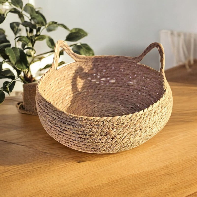 Cama Para Gatos Natural de Rafia