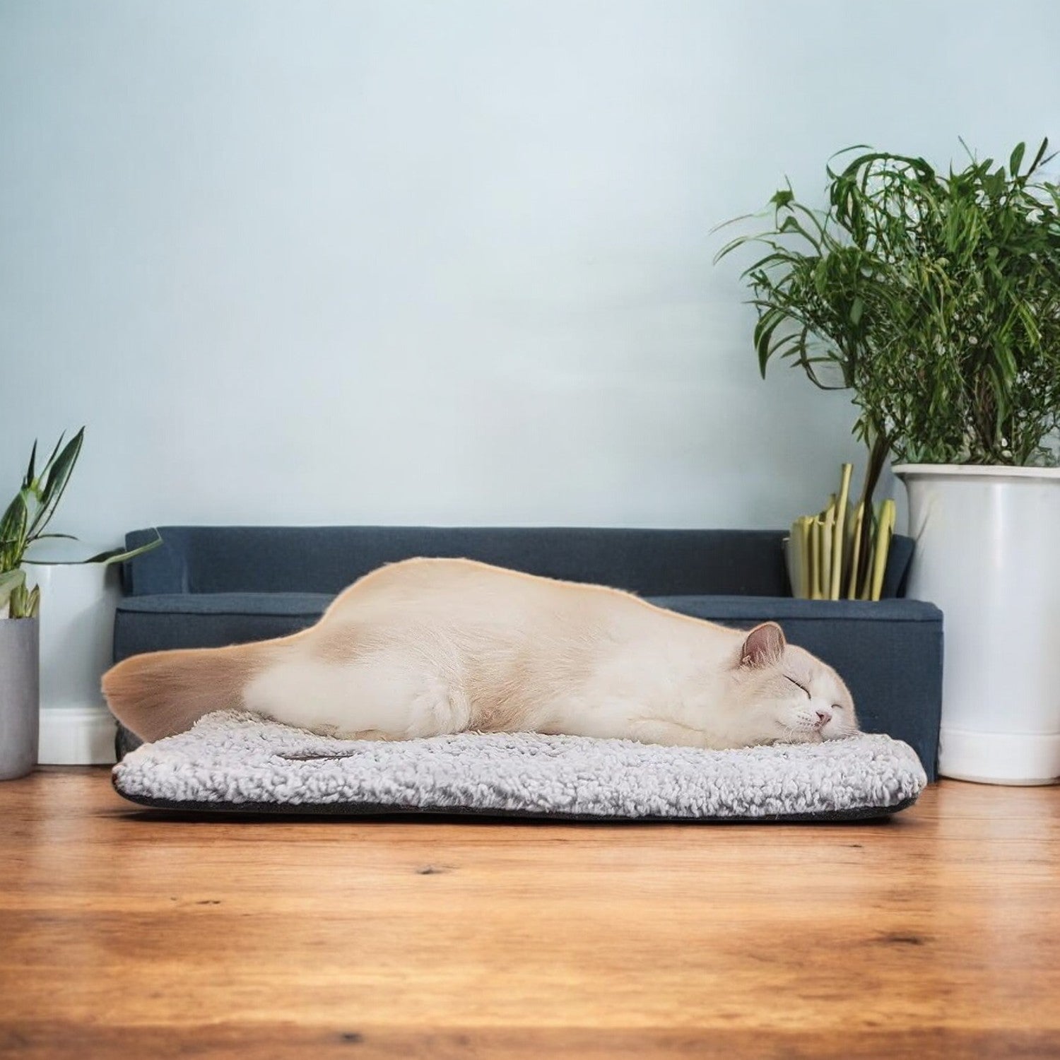 Cama de Peluche Suave para Perros y Gatos