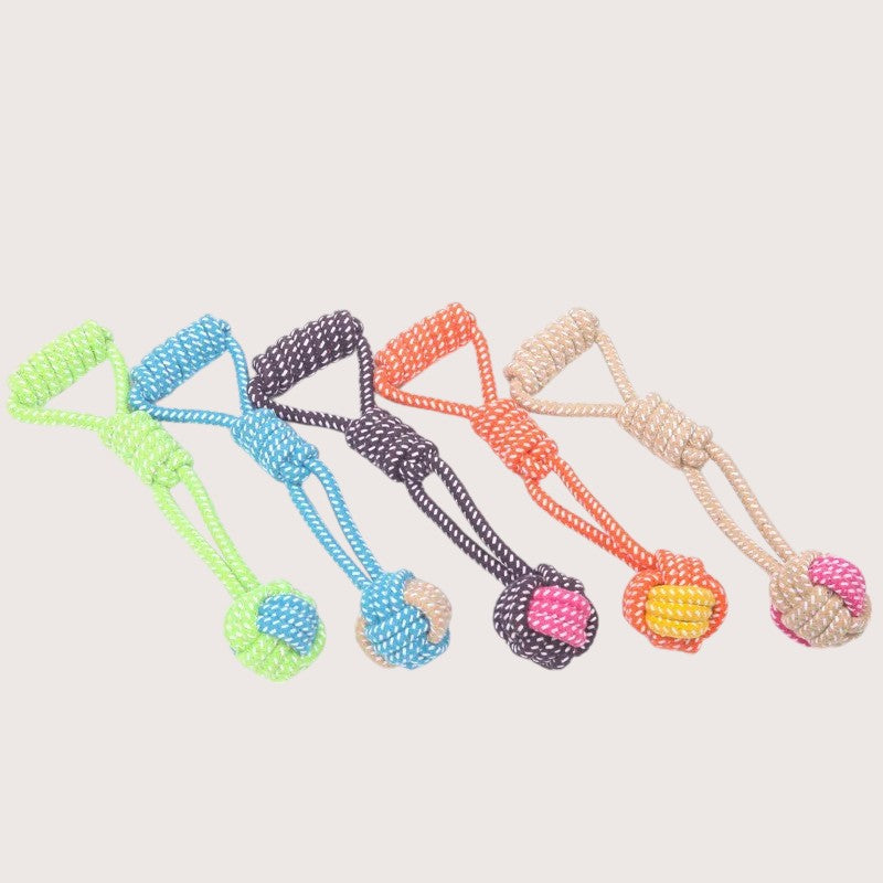 Juguete de Cuerda de Algodón para Perros – Diversión y Cuidado Dental
