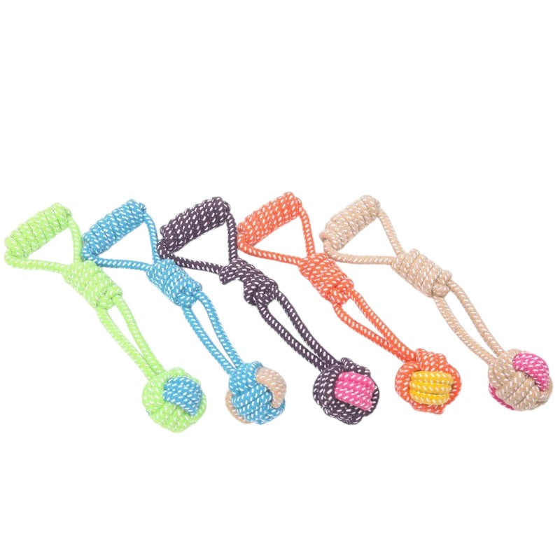 Juguete de Cuerda de Algodón para Perros – Diversión y Cuidado Dental
