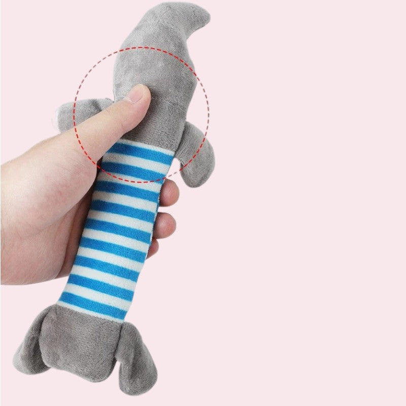 Juguete interactivo de peluche para perros y gatos – ¡Diversión y ternura en cada juego!