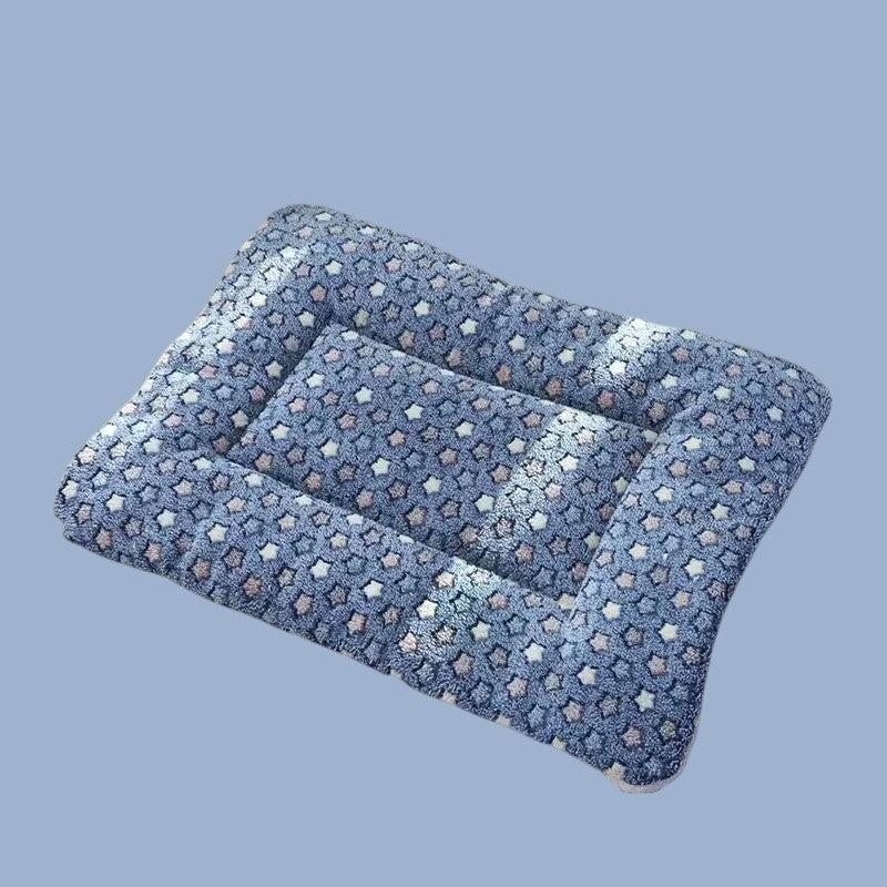 Cama de Algodón para Perros y Gatos de Estrellas