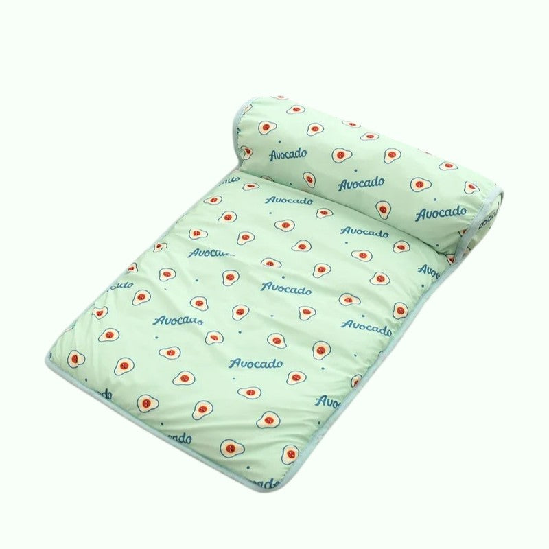 Colchoneta refrescante de algodón para perros – Descanso fresco y saludable