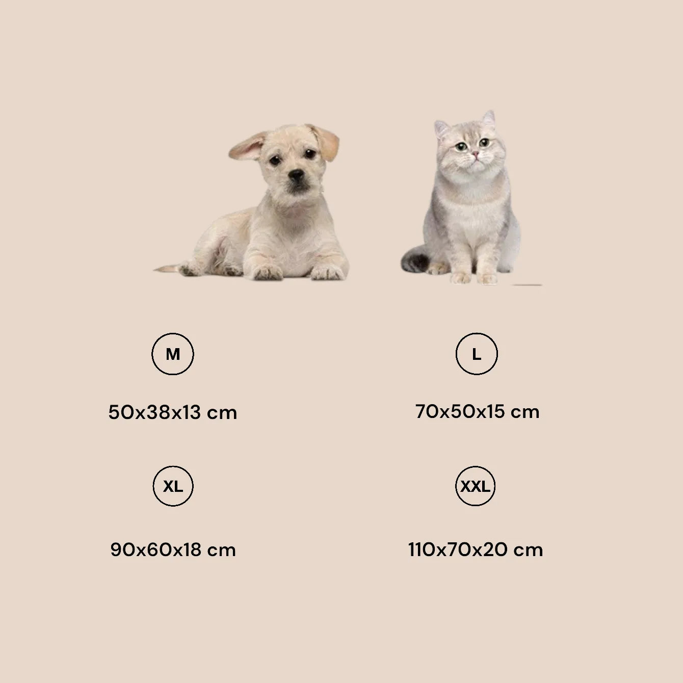 Cama para Perros de Pana Ultra Cómoda