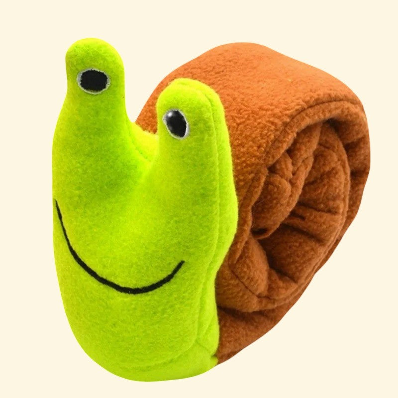 Juguete interactivo de peluche para perros con sonido y escondite de snacks